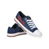 FOCO Chicago Bears NFL Womens Color Glitter Canvas Shoes - 8 view 1