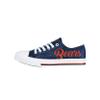 FOCO Chicago Bears NFL Womens Color Glitter Canvas Shoes - 8 view 2