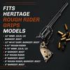 Premium Grips Compatible Replacement Heritage Arms Rough Rider Checkered Rosewood Grips w/Stud Medallion fits .22 & .22 mag view 3