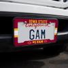 GRAPHICS & MORE Iowa State University #1 Fan License Plate Tag Frame view 2