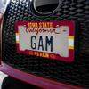 GRAPHICS & MORE Iowa State University #1 Fan License Plate Tag Frame view 3