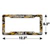 GRAPHICS & MORE Kennesaw State University Owls Camo License Plate Tag Frame view 4
