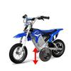 BYP_MFG_INC Adjustable Height Hyper HPR 350 24v - Training Wheels ONLY - Electric Dirt Bike Training Wheels view 2