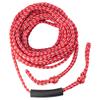 SGT KNOTS Tube Rope Braided Polypropylene Tube Tow Cord - 4 Rider Towable Tube Rope - 4,150 Pounds Breaking Strength - for Water Skiing, Wakeboarding, and Towsports I 916 x 60 ft (Red White) view 2