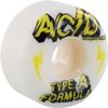 Acid Type A Sidecut Power 54mm 101a White Skateboard Wheels (Set of 4) view 1