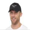 Ampton Embroidery Custom Text Your Own Baseball Cap Hat Printed in USA One Size Gray, 0-8 view 2