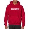 AH01 - Austin Peay Governors Basic Block HOODIE - 3X-Large - Red view 4