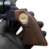 Premium Grips Compatible Replacement Heritage Arms Rough Rider Checkered Rosewood Grips w/Buffalo Nickel Medallion fits .22 & .22 mag view 4