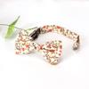 Spring Notion Boy's Cotton Floral Print Pre-tied Bow Tie, 43-Sienna Medium view 2
