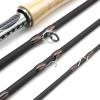 Fly Fishing 9', 4 Pieces, Fly Rod Weighing 5/6, Weighing 106g Fly Fishing Rod, Stainless Steel Wheel Seat Fly Fishing Rod, Fly Fishing ZYHYD (Size : 9' 5/6) view 3
