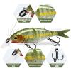 TRUSCEND Easy Catch Swimmax with BKK Hooks, Magic Noisy Wiggling and Vibrating Actions for More Bites, Lifelike Fishing Lures for Bass Trout Walleye Crappie, Strongest Dyneema Fiber Jointed Swimbaits view 3