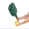 Pickleball Paddle Set of 2 with Pickles - USAPA Approved - Carbon Fiber Rackets, 4 Honeycomb Core Balls, Grip Portable Racquet Cover Case Bag Gift Kit for Men and Women view 3