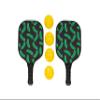 Pickleball Paddle Set of 2 with Pickles - USAPA Approved - Carbon Fiber Rackets, 4 Honeycomb Core Balls, Grip Portable Racquet Cover Case Bag Gift Kit for Men and Women view 4