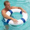 20 Inch Safety Life Preserver Ring Buoy for Swimming, Swim Foam Ring - Pool Safety Throw Rings, Rescue Lifeguard Wall Decoration (Blue) view 2