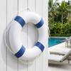 20 Inch Safety Life Preserver Ring Buoy for Swimming, Swim Foam Ring - Pool Safety Throw Rings, Rescue Lifeguard Wall Decoration (Blue) view 3