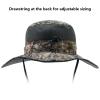 BASSDASH UPF 50+ Sun Fishing Hat Water Resistant with Detachable Neck Flap view 3