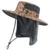 BASSDASH UPF 50+ Sun Fishing Hat Water Resistant with Detachable Neck Flap view 1
