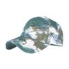 TopTie Tie Dye Ponytail Baseball Cap for Women Criss Cross Messy High Bun Dye Ponytail Hat-Green view 4