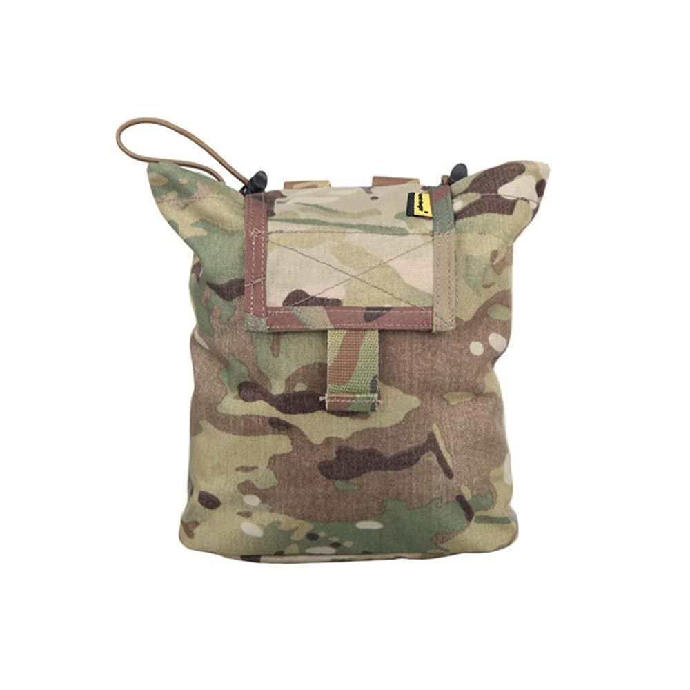 Emersongear Ammo Folding Molle Drawstring Empty Mags Dump Pouch for Duty Vest/Belt/Chest Rig