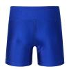 Moily Girls Boy-Cut Booty Shorts for Gymnastics Dance Sports Hot Pants V-Front Waistband Boyshort Love Royal Blue 3-4 view 2