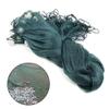 2x10M/ 6.5x33FT Green Saltwater American Fishing Cast Net with Lead Weights, 2cm/0.8" Mesh Size Heavy Duty Throw Net Polyethylene Net Iron Sink Old Salt Premium Cast Net view 2