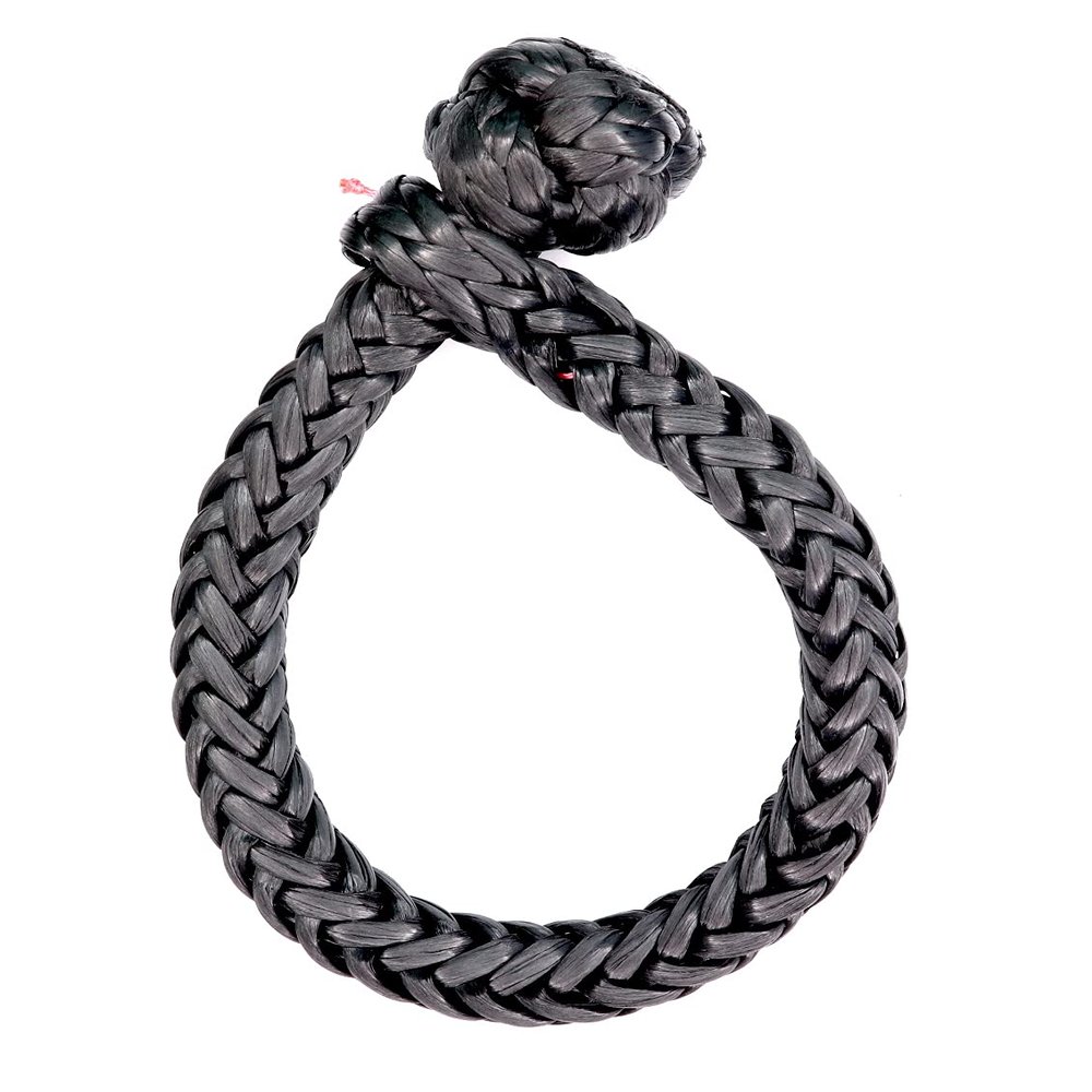 Robship Soft Shackles Simplifying Your Boating Experience, Black - 10x150mm