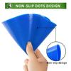 Vhxorrz 9 inch Numbered Poly Spot Markers Floor Dots Flat Cones Non Slip Rubber Agility Markers for Kids Soccer Football, Basketball Training Markers, Dance Practice and Drills with Flat Cones Points view 4