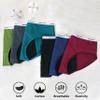 Nalwort Teen Girls Period Underwear Menstrual Period Panties Leak-Proof Cotton Protective Briefs Pack of 6 view 4