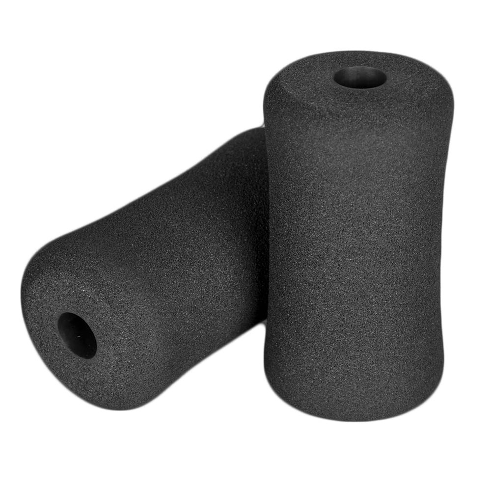 OTFAITP Sponge Foam Foot Pad Roller Pair, Used for Replacing Gym Exercise Equipment, Suitable for 1-inch Rod (Foam 5.71" X 2.95" Od X 0.87" Id)