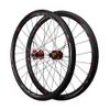 LvTu Road Carbon Fiber Wheelset 700C Fat Ring Disc Brake Wheels, Front Wheel-835g / Rear Wheel-925g (Size : 55mm) view 1