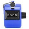 Hand Tally Counter, 4-Digits Handheld Counting Tool with Hook(Plastic Knob Reset)(Blue) view 1