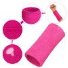 WILLBOND 6 Inch Wristbands Paris Sports Competitions Supplies Sport Long Wrist Bands Sweatband Elastic Athletic for Gym Tennis Outdoor Activity(Bright Rose Red, Fluorescent Yellow, Light Yellow) view 2