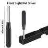 Urgeeo Glock Front Sight Tool Kit, Pin Punch Tool Magazine Disassembly Tools for Glock 19 17 25 26 27 43 view 2