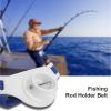 Cyrank Waist Rod Holder, Adjustable Fishing Belt Rod Holder with Stainless Steel Insert Locking Pin EVA Foam Padded Fishing Fighting Belt Boat Fishing Rod Holder for Men Women view 2