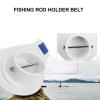 Cyrank Waist Rod Holder, Adjustable Fishing Belt Rod Holder with Stainless Steel Insert Locking Pin EVA Foam Padded Fishing Fighting Belt Boat Fishing Rod Holder for Men Women view 4