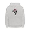Spreadshirt Braydon Price Motocross Kids' Hoodie, S, heather gray