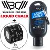 WARM BODY COLD MIND Liquid Chalk 50ml Bundle + 6 Black Tape Rolls for Weightlifting, Powerlifting, Strength Deadlift Training view 1