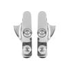 2pcs Aluminium Alloy Bike Brake Pads, Brake Blocks Shoes Road Brake Shoes Cycling Accessories for Mountain Road Bikes(Silver) view 1