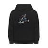 Spreadshirt ATV Racer Kids' Hoodie, XL, black view 1