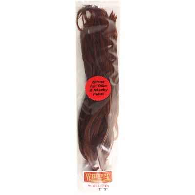 Whiting Farms Schlappen Bundles 10 14 in White Dyed Coachman Brown
