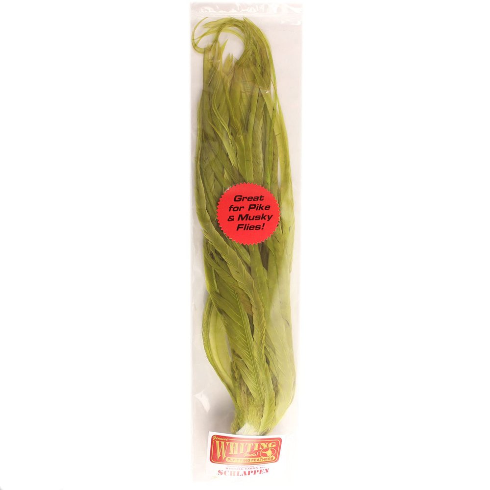 Whiting Farms Schlappen Bundles 10 14 in White Dyed Olive