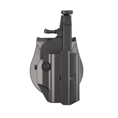 Orpaz T41 Adjustable and Modular CZ P07 Holster Compatible with OWB CZ P07 Holder with Light/Laser/Optics, Paddle Attachment - Unisex - Will Secure Your Handgun with a Tactical Appearance