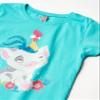 Disney Girl's Tropical Buddies T-Shirt, Tahiti Blue, Medium view 2