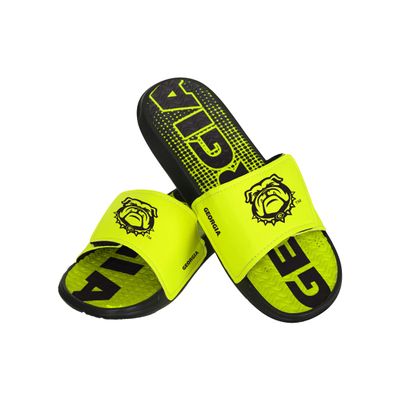 FOCO Georgia Bulldogs NCAA Mens Highlights Gel Slide - L