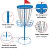Disc Golf Basket with Discs | Portable Disc Golf Target with Heavy Duty 24-Chains Disc Golf Course Basket, Come with 6pcs Discs with Carry Bag - Multi Color Available. view 2