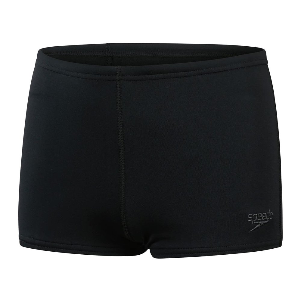 Speedo Boys' ECO Endurance+, Black, Years 9-10