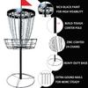 SGSPORT Disc Golf Basket with Discs | Portable Disc Golf Target with Heavy Duty 24-Chains Disc Golf Course Basket, Come with 6pcs Discs with a Handbag - Multi Color Available view 3