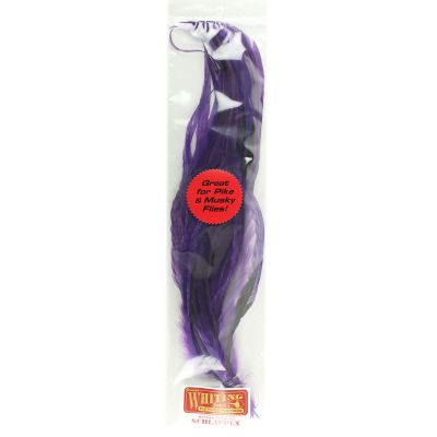 Whiting Farms Schlappen Bundles 10 14 in White Dyed Purple