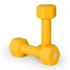 CAP Barbell Neoprene Dumbbell Weights, 7 lb Pair, Tuscan Gold view 1