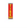 COBB PROMO Tire Sale New & Used Tires Advertising Rectangle Boomer Feather Flags Complete Kits with Three Flag Poles and Three Ground Spikes view 3
